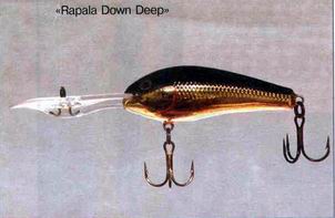 Воблер «Rapala Down Deep»