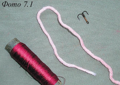 Материалы, применяемые для вязания мушек